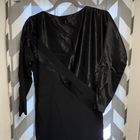 Elegant Black Dress Business Gothic - Picture 3 of 4